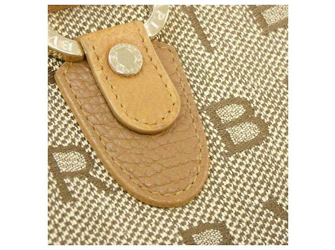 Bulgari Vintage Handtasche Bvlgari Braun Beige - Ansicht 5