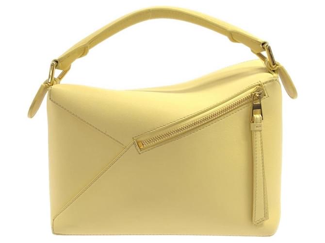 Borsa piccola Loewe Puzzle Edge Giallo - vista 2