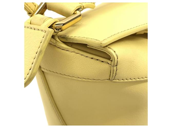 Borsa piccola Loewe Puzzle Edge Giallo - vista 4