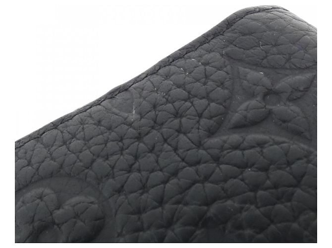 Carteira Zippy em Taurillon Monogram Louis Vuitton Preto - vista 4
