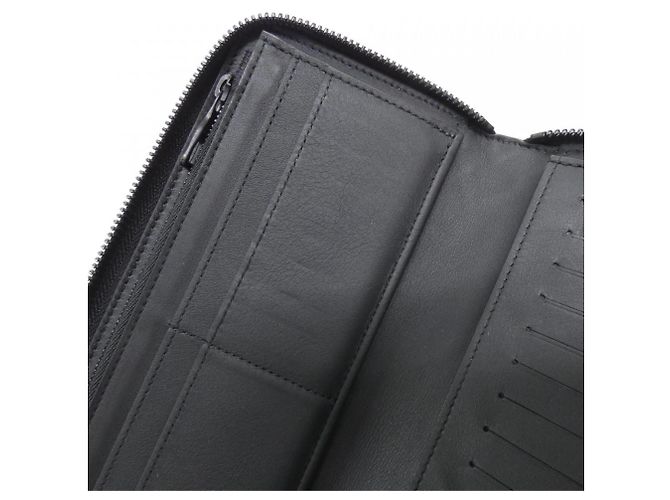 Carteira Zippy em Taurillon Monogram Louis Vuitton Preto - vista 7