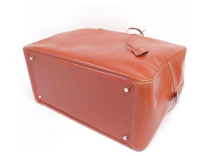 Hermès Bolso Boston Hermes Plume 45cm Naranja - vista 2
