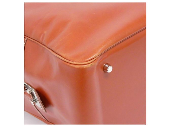 Hermès Bolso Boston Hermes Plume 45cm Naranja - vista 3