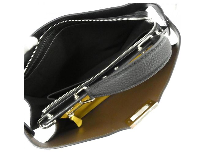 Borsa Fendi Peekaboo I See You Medium Nero - vista 9