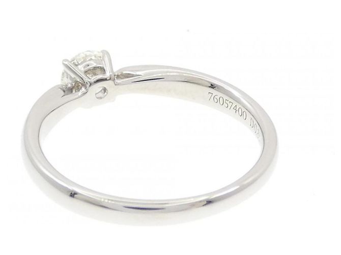 Tiffany & Co Anello a fascia Tiffany Harmony in platino - vista 3