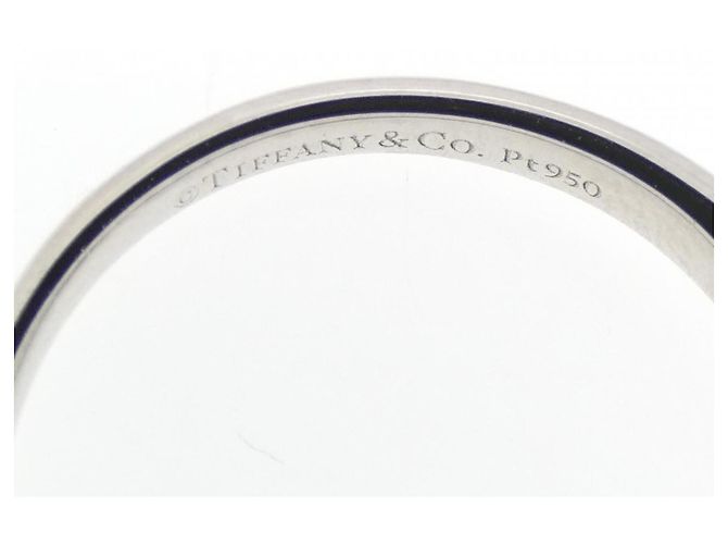 Tiffany & Co Anello a fascia Tiffany Harmony in platino - vista 4