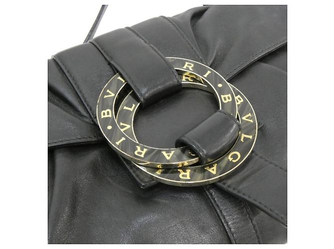 Bulgari Bvlgari BVLGARI 34022 Borsa a Spalla Nero - vista 6
