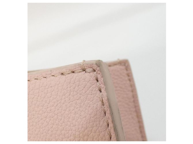 Borsa Louis Vuitton Lockme Tote PM Marrone Rosa - vista 5