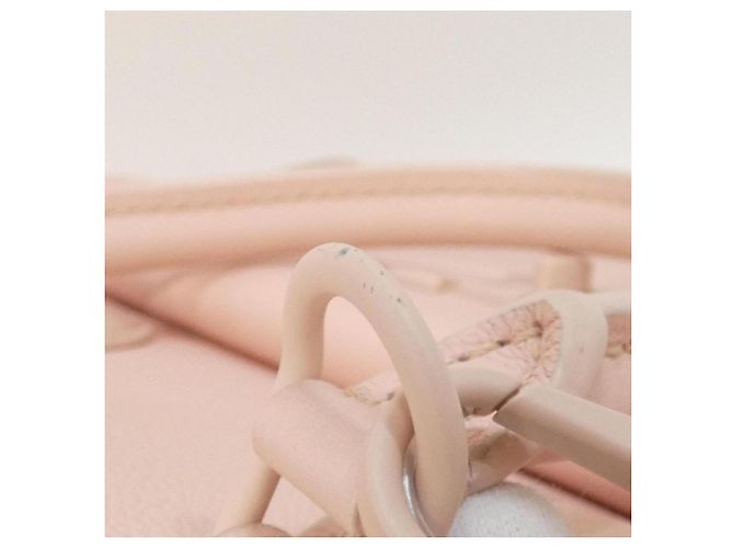 Borsa Louis Vuitton Lockme Tote PM Marrone Rosa - vista 6
