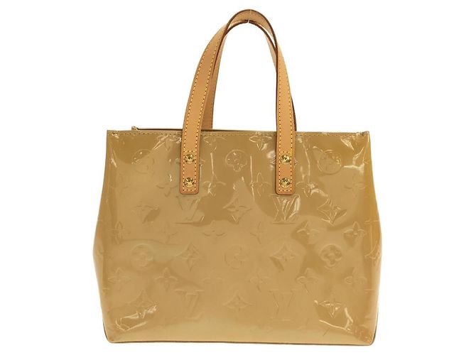 Borsa Louis Vuitton Vernis Lead PM M91334 Beige - vista 2