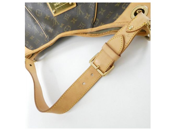 Borsa a Spalla Louis Vuitton Monogram Galliera GM Marrone - vista 7