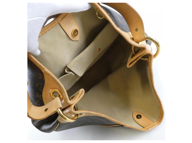 Borsa a Spalla Louis Vuitton Monogram Galliera GM Marrone - vista 9