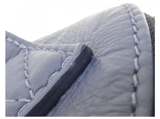 Borsa a Spalla Louis Vuitton Monogram Shadow Rush Nero Blu Blu navy - vista 6