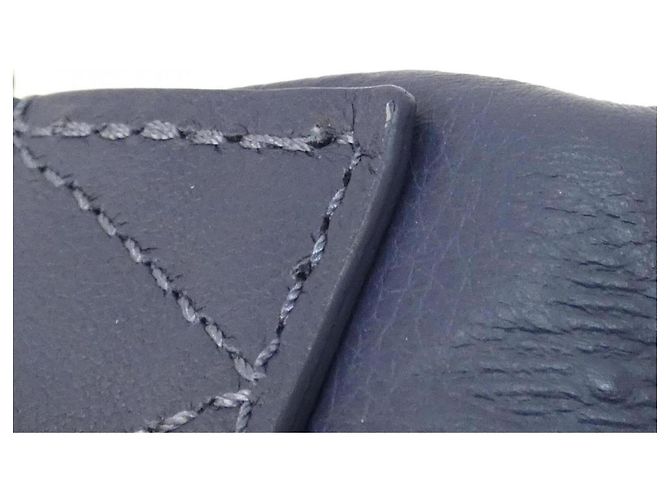 Borsa a Spalla Louis Vuitton Monogram Shadow Rush Nero Blu Blu navy - vista 7