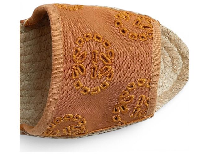 Gucci Keilabsatz-Espadrilles aus Wildleder Braun - Ansicht 6