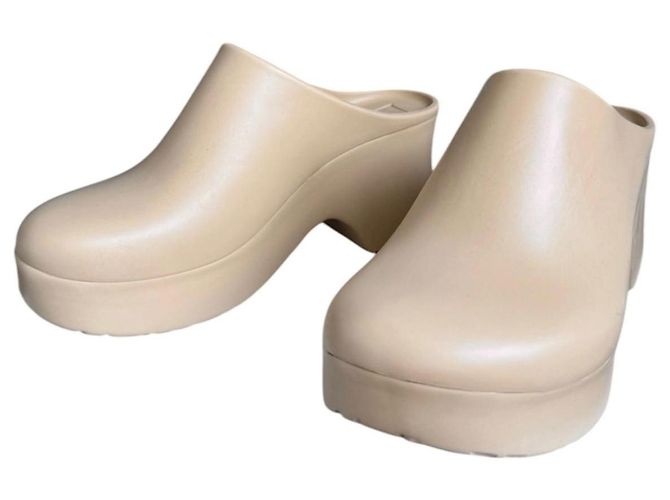 Loewe Rubber Platform Clogs Beige - view 9