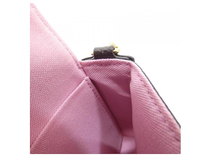 Louis Vuitton Monogram Pochette Felicie Marrone Monogramma - vista 10