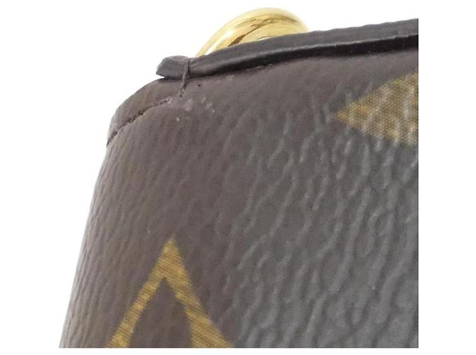 Louis Vuitton Monogram Pochette Felicie Marrone Monogramma - vista 4