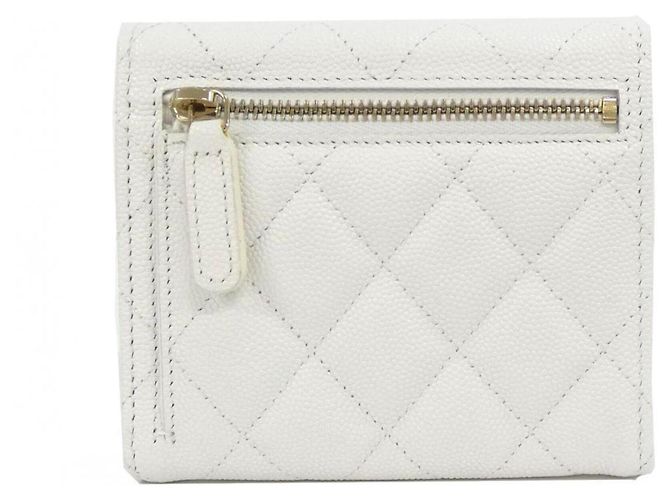 Cartera Chanel Timeless Classic Line AP0231 Blanco - vista 2