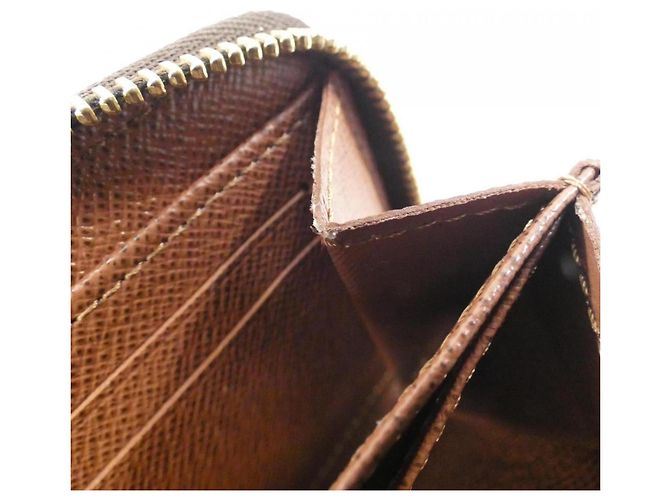 Monedero Monogram Zippy Louis Vuitton Castaño Monograma - vista 6