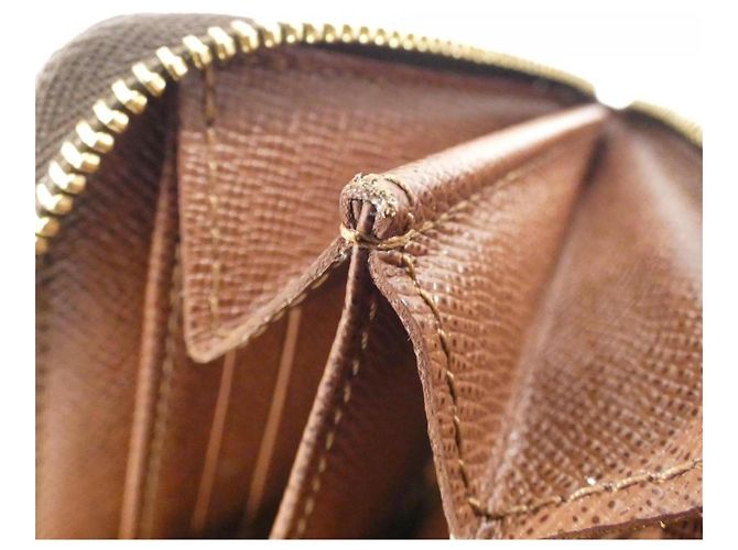 Monedero Monogram Zippy Louis Vuitton Castaño Monograma - vista 7