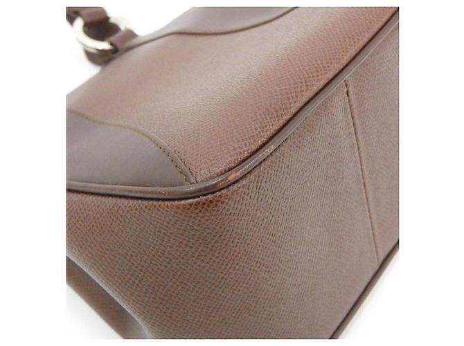 Bulgari Borsa in pelle marrone Bvlgari - vista 2