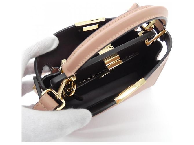 Borsa Fendi Peekaboo Rosa - vista 8