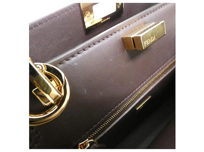 Borsa Fendi Peekaboo Rosa - vista 9