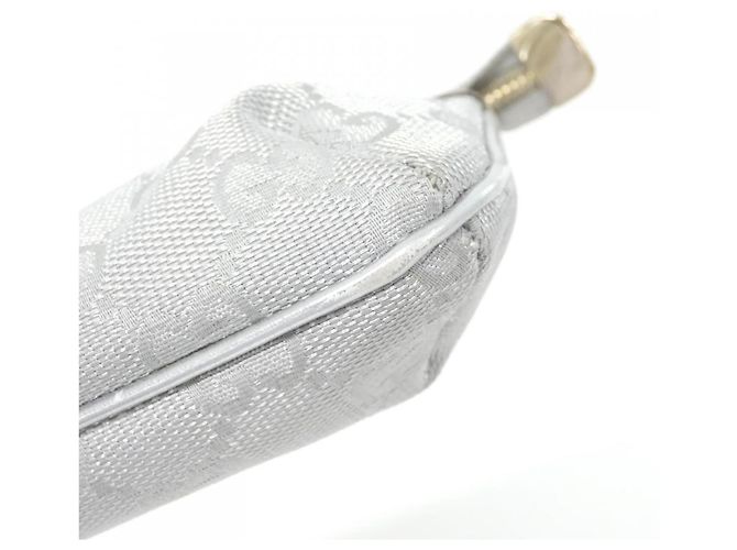 Borsa Gucci Silver GG Canvas Argento - vista 2