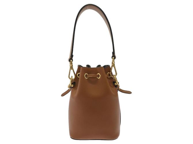 Borsa Fendi Mini Mon Trésor Marrone - vista 2