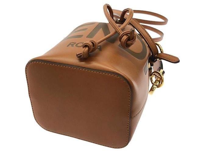 Borsa Fendi Mini Mon Trésor Marrone - vista 3