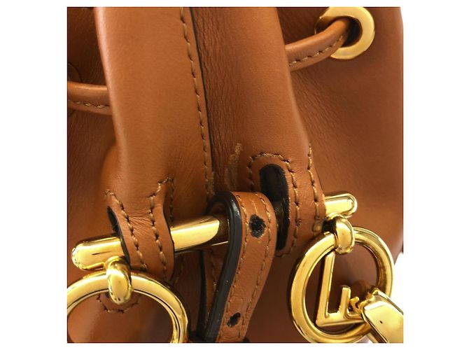 Borsa Fendi Mini Mon Trésor Marrone - vista 4