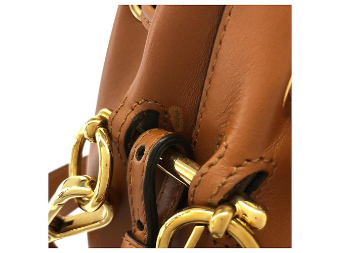 Borsa Fendi Mini Mon Trésor Marrone - vista 5