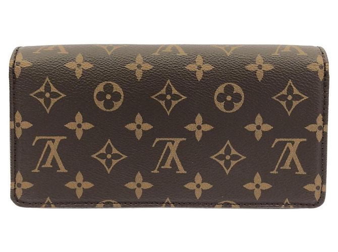 Portafoglio con catena Louis Vuitton Monogram Lily Marrone Monogramma - vista 2