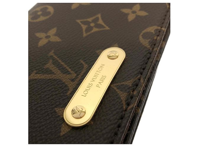 Portafoglio con catena Louis Vuitton Monogram Lily Marrone Monogramma - vista 4