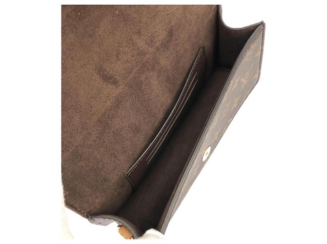 Portafoglio con catena Louis Vuitton Monogram Lily Marrone Monogramma - vista 6
