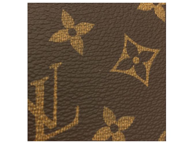 Portafoglio con catena Louis Vuitton Monogram Lily Marrone Monogramma - vista 7