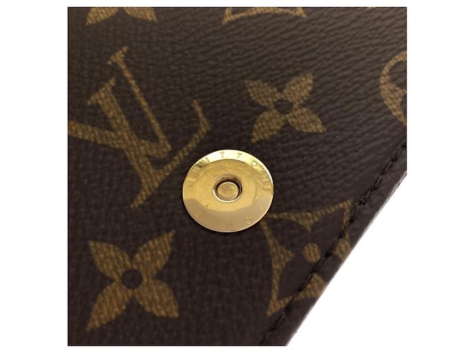 Portafoglio con catena Louis Vuitton Monogram Lily Marrone Monogramma - vista 8