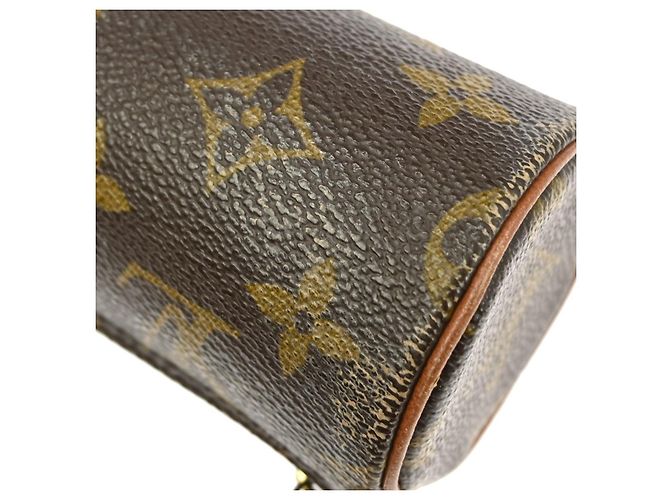 Louis Vuitton Papillon Pochette Monogram Canvas Mini Braun - Ansicht 6