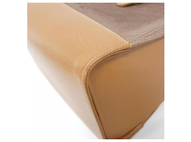 Borsa a tracolla in pelle marrone Loewe - vista 4
