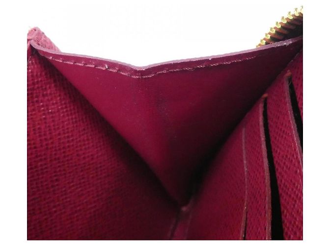 Louis Vuitton Monogram Zippy Wallet M41895 Marrone Fuschia - vista 8