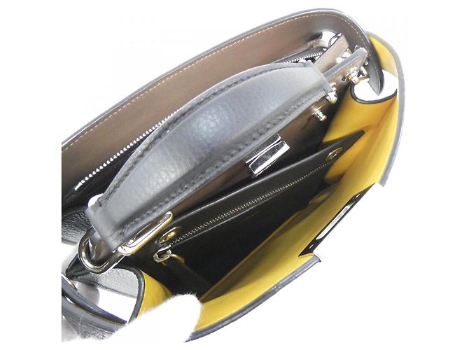 Borsa Fendi Peekaboo I See You Small - vista 9