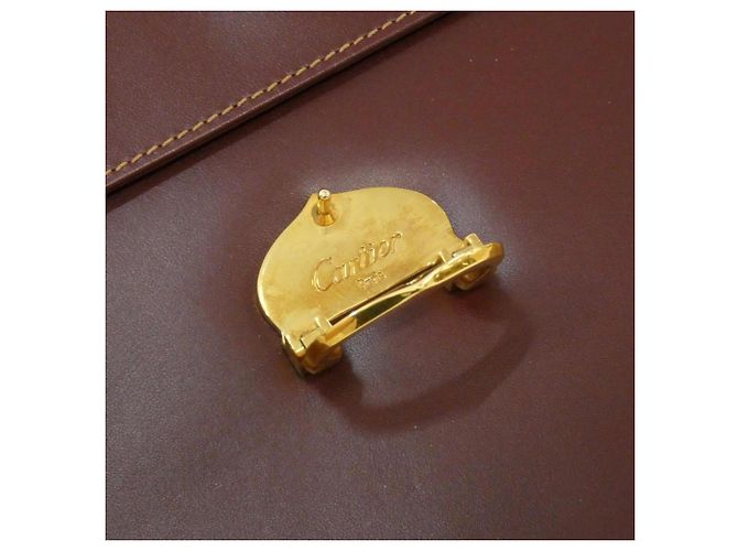 Borsa a Spalla Cartier Bordeaux Bordò - vista 6