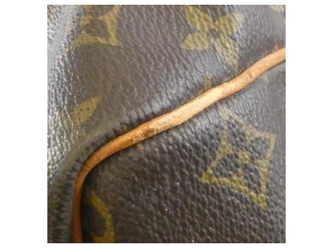 Louis Vuitton Monogram Keepall Bandoulière 60cm Marrone Monogramma - vista 2