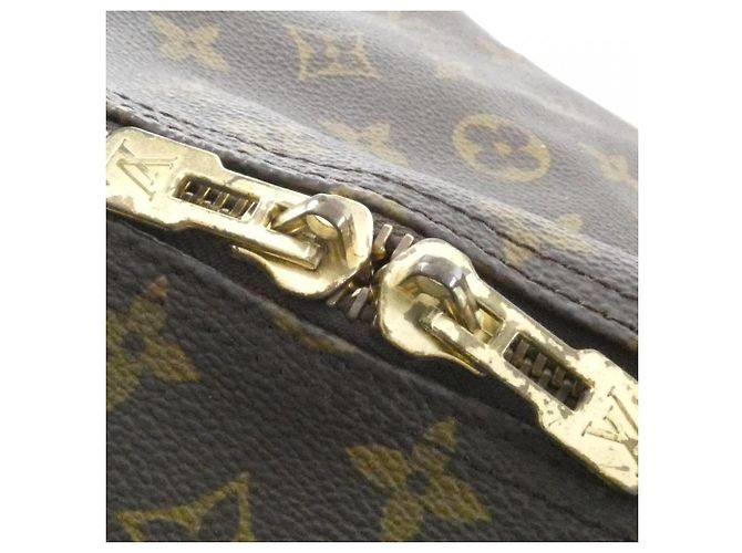 Louis Vuitton Monogram Keepall Bandoulière 60cm Marrone Monogramma - vista 5