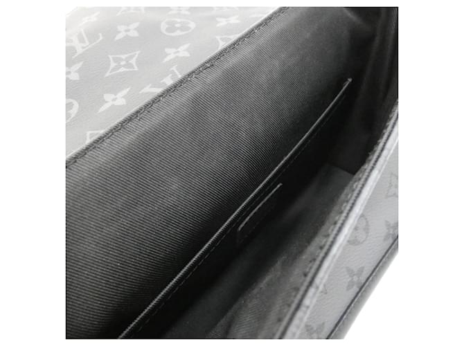 Borsa Messenger Louis Vuitton Monogram Eclipse Reverse Nero Grigio Monogramma - vista 8