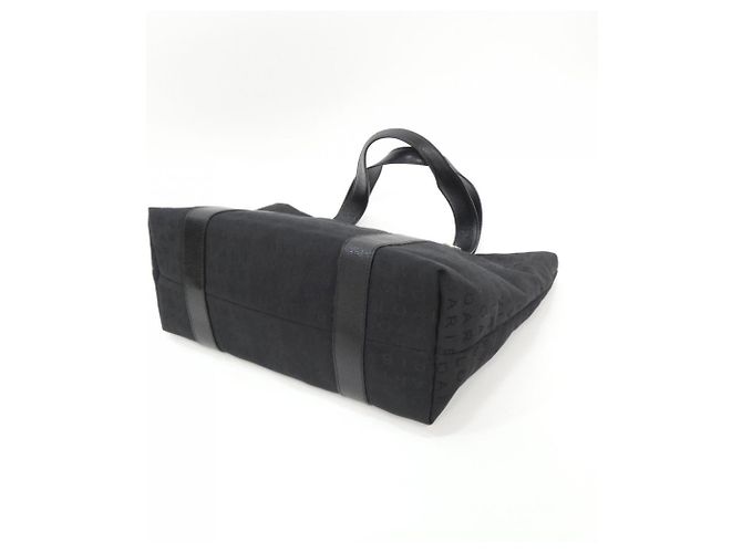 Bulgari Borsa Bvlgari nera in pelle e tela Nero - vista 3