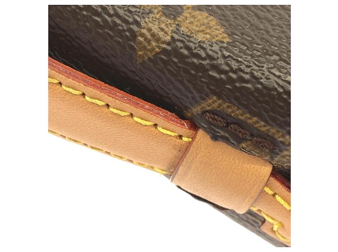Borsa a Spalla Louis Vuitton Monogram Micro Metis Marrone - vista 5