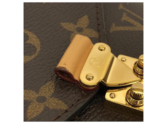 Borsa a Spalla Louis Vuitton Monogram Micro Metis Marrone - vista 6