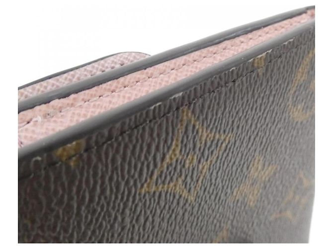 Cartera Louis Vuitton Monogram Portefeuille Emilie Castaño Rosa - vista 3